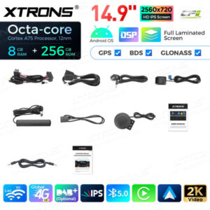 Android Autoradio Xtrons für BMW 7er F01 / F02 NBT LHD 8/256 GB – Bild 16