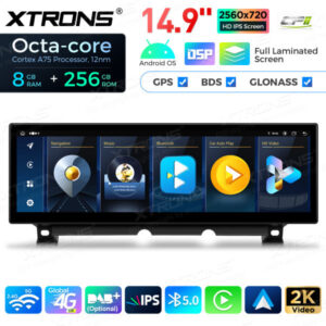 Android Autoradio Xtrons für BMW 7er F01 / F02 NBT LHD 8/256 GB