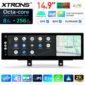 Android Autoradio Xtrons für BMW 3/4 Serie M3 M4 NBT 8/256 GB – Bild 9
