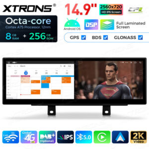 Android Autoradio Xtrons für BMW 3/4 Serie M3 M4 NBT 8/256 GB – Bild 11