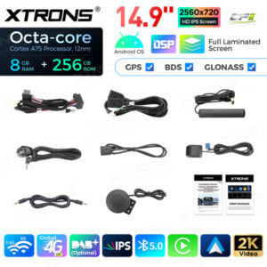 Android Autoradio Xtrons für BMW 3/4 Serie M3 M4 NBT 8/256 GB – Bild 16