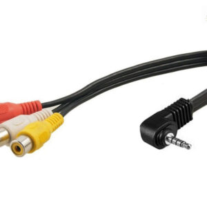 Alpine Audio/Video Adapter 3,5 mm Klinke auf Cinch