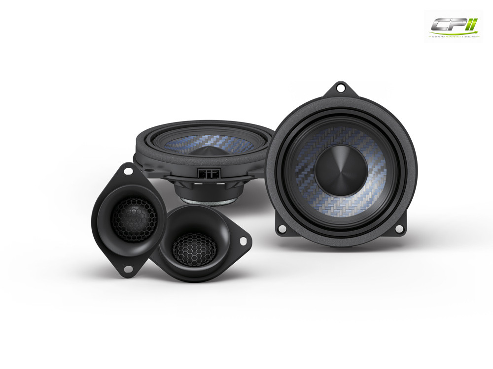 Alpine DP2-45C-B 12 cm 2-WEGE-KOMPONENTEN-LAUTSPRECHER für BMW 3er und 4er Reihe