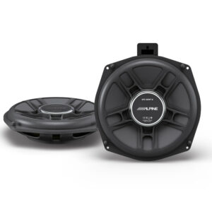 Alpine DP2-80WF-B 20 cm (8-Zoll) UNTERSITZ-SUBWOOFER für BMW - ready to use