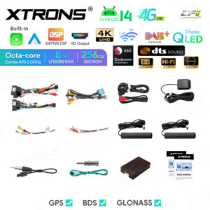 Android Autoradio Xtrons für Mercedes-Benz SLK R171 8/256 GB – Bild 14