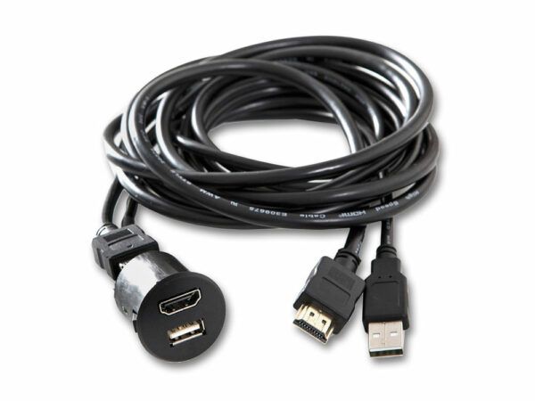 Alpine KCU-1H USB- / HDMI-Einbaubuchse für FIAT Ducato