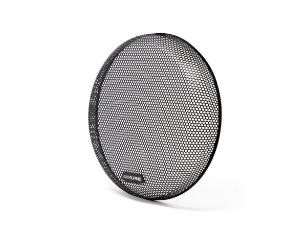 Alpine KTE-10G3 25 cm (10-Zoll) Schwarzes Metallabdeckgitter für die 10-Zoll-Subwoofer R2-W10D4, R2-W10D2, S2-W10D4 und S2-W10D2 – Bild 2