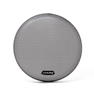 Alpine KTE-10G3 25 cm (10-Zoll) Schwarzes Metallabdeckgitter für die 10-Zoll-Subwoofer R2-W10D4, R2-W10D2, S2-W10D4 und S2-W10D2