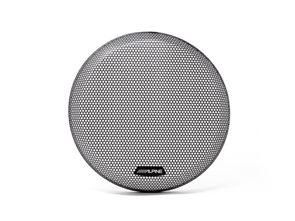 Alpine KTE-10G3 25 cm (10-Zoll) Schwarzes Metallabdeckgitter für die 10-Zoll-Subwoofer R2-W10D4, R2-W10D2, S2-W10D4 und S2-W10D2