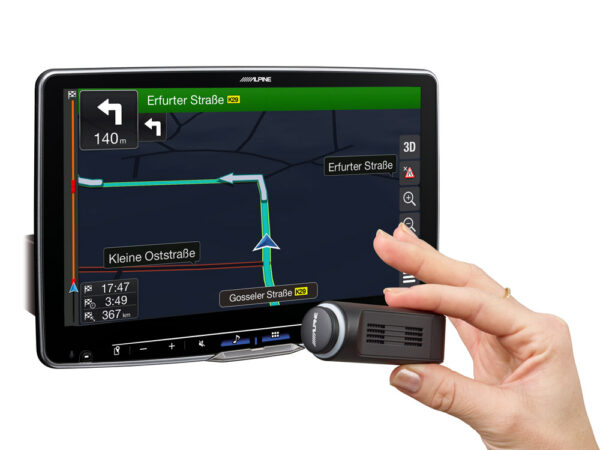 Alpine NAVI-F115D Autoradio mit USB Plug-and-Play Navigation, 11-Zoll-Touchscreen, DAB+, CarPlay Wireless und Android Auto Unterstützung – Bild 2
