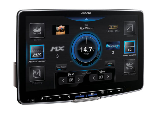 Alpine NAVI-F115D Autoradio mit USB Plug-and-Play Navigation, 11-Zoll-Touchscreen, DAB+, CarPlay Wireless und Android Auto Unterstützung – Bild 4