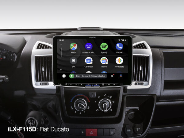 Alpine NAVI-F115D Autoradio mit USB Plug-and-Play Navigation, 11-Zoll-Touchscreen, DAB+, CarPlay Wireless und Android Auto Unterstützung – Bild 9