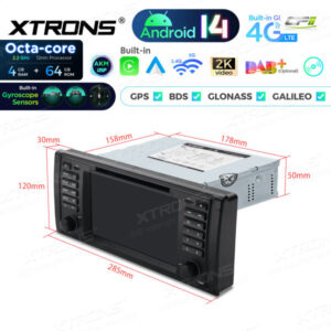 Android Autoradio Xtrons für BMW 5er E39 4/64 GB – Bild 14
