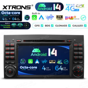 Android Autoradio Xtrons für Mercedes-Benz & Volkswagen 4/64 GB – Bild 7