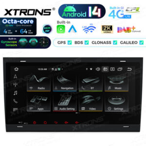 Android Autoradio Xtrons für Audi A4/Seat Exeo 4/64 GB – Bild 7