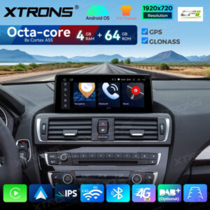 Alternative view of Android Autoradio Xtrons für BMW 1/2 Serie NBT 4/64 GB