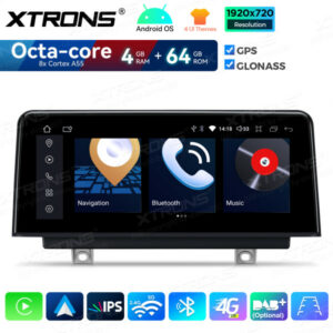 QDB10NBNEL 10,25 Zoll 4 + 64 GB Android Auto GPS Multimedia Player mit 1920 * 720 IPS G + G Touchscreen für BMW 1/2 Serie NBT LHD