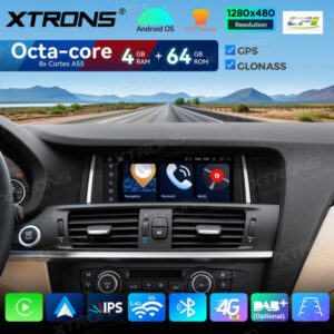 Alternative view of Android Autoradio Xtrons für BMW X3 F25 CIC 4/64 GB