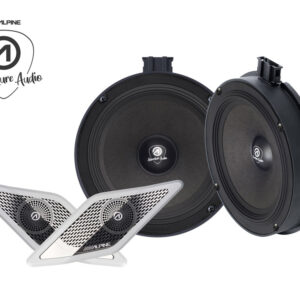 Alpine SPC-106CRA2-2 16,5 cm (6,5-Zoll) 2-WEGE-KOMPONENTEN-LAUTSPRECHER für Volkswagen Crafter 2 & MAN TGE