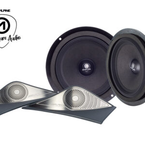 Alpine SPC-106S907-2 16,5 cm (6,5-Zoll) 2-WEGE-KOMPONENTEN-LAUTSPRECHER für Mercedes-Benz Sprinter 907 / 910