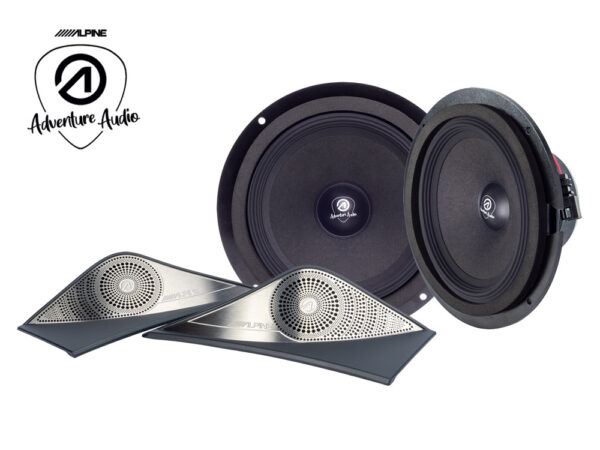 Alpine SPC-106S907-2 16,5 cm (6,5-Zoll) 2-WEGE-KOMPONENTEN-LAUTSPRECHER für Mercedes-Benz Sprinter 907 / 910