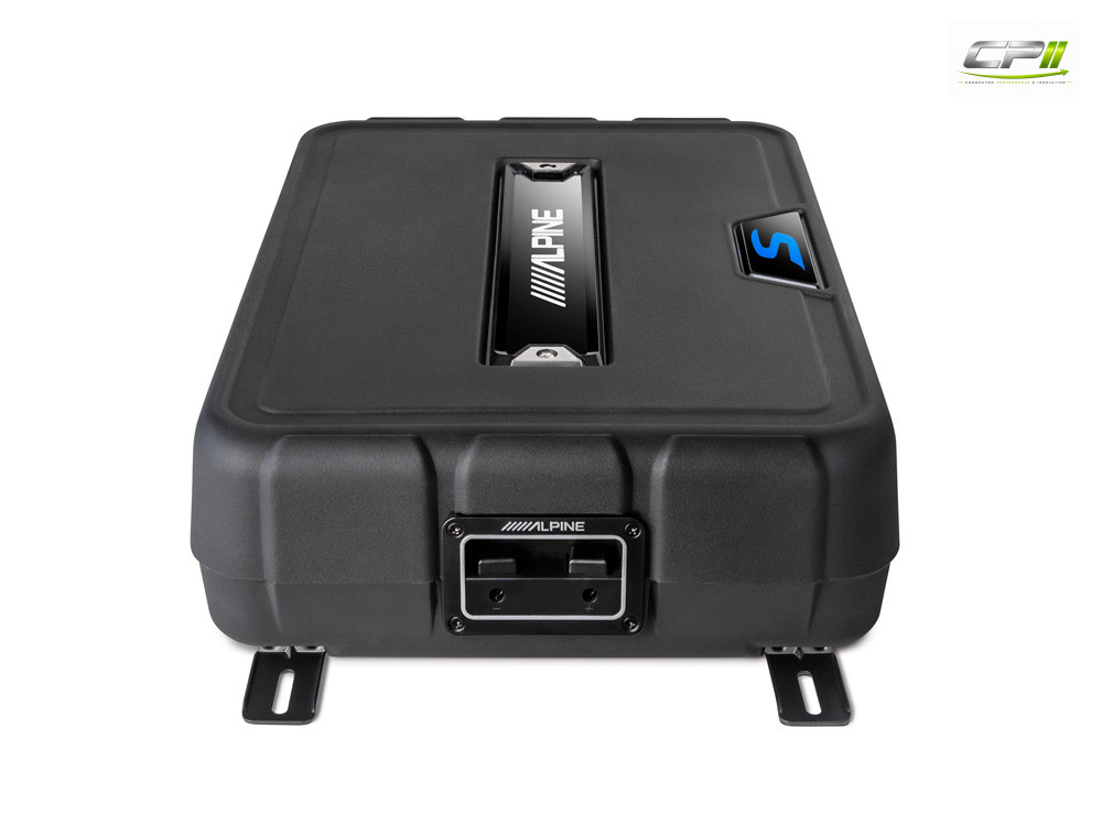 Alpine SS-SB10 S-Series 25 cm (10-Zoll), flaches Subwoofer-Gehäuse – SS-SB10-01 CPII