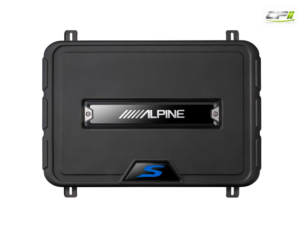 Alpine SS-SB10 S-Series 25 cm (10-Zoll), flaches Subwoofer-Gehäuse – SS-SB10-04 CPII