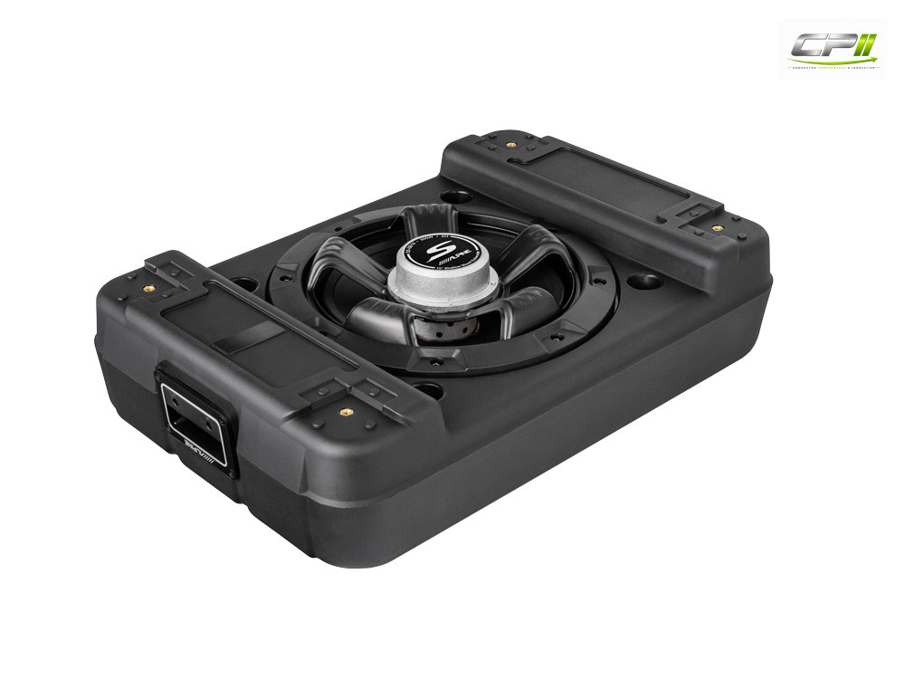 Alpine SS-SB10 S-Series 25 cm (10-Zoll), flaches Subwoofer-Gehäuse – SS-SB10-06 CPII