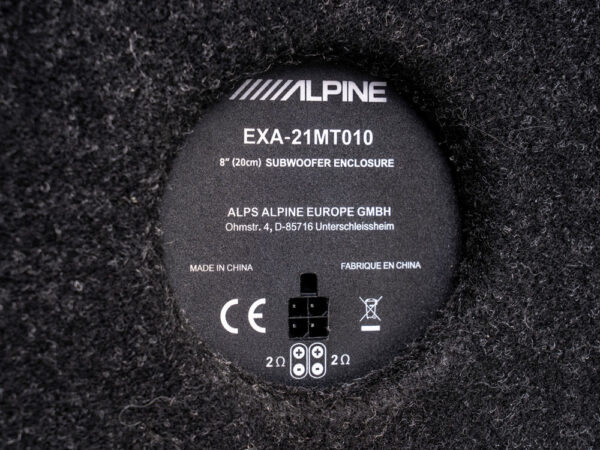 Alpine SWC-W84S907 SUBWOOFER MIT GEHÄUSE für Mercedes-Benz Sprinter 907 / 910 – Bild 6