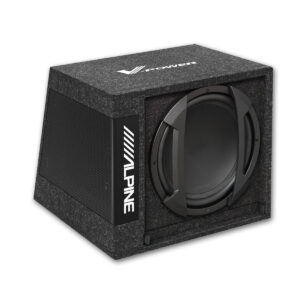 Alpine SWD-355 30 cm (12-Zoll) Aktiv-Subwooferbox