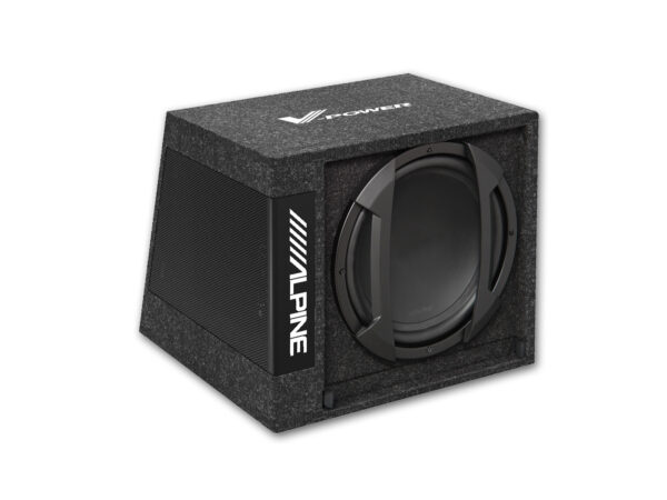 Alpine SWD-355 30 cm (12-Zoll) Aktiv-Subwooferbox