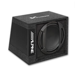 Alpine SWD-355 30 cm (12-Zoll) Aktiv-Subwooferbox