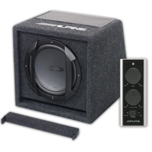 Alpine SWE-815 20 cm (8-Zoll) Aktiv Subwooferbox