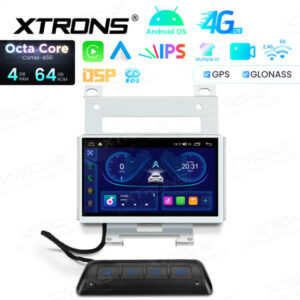 ID70DLRL 7 Zoll Android Octa Core Navigations-Autoradio 4+64GB Eingebautes 4G LTE DSP RDS IPS Display für Land Rover Freelander 2