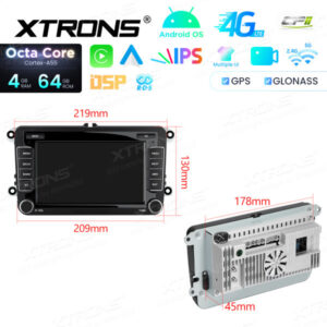 Android Autoradio Xtrons für Volkswagen/Skoda/Seat 4/64 GB – Bild 13
