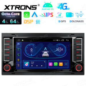 ID70TRVL 7 Zoll Octa Core Android Navigation Autoradio 4G LTE 4+64GB DSP RDS IPS Display für Volkswagen Touareg