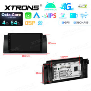 Android Autoradio Xtrons für BMW X5 E53 4/64 GB – IDP9053B-10 CPII