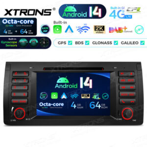 Android Autoradio Xtrons für BMW X5 E53 4/64 GB – Bild 7