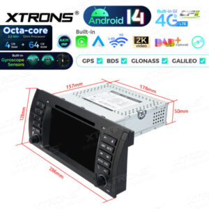 Android Autoradio Xtrons für BMW X5 E53 4/64 GB – Bild 14