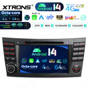 Android Autoradio Xtrons für Mercedes-Benz W211, W219 4/64 GB – Bild 6