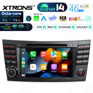 Android Autoradio Xtrons für Mercedes-Benz W211, W219 4/64 GB – Bild 8