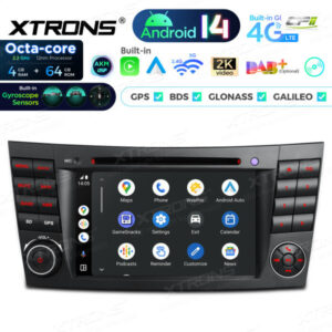 Android Autoradio Xtrons für Mercedes-Benz W211, W219 4/64 GB – Bild 9