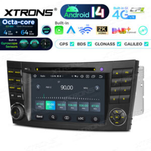 Android Autoradio Xtrons für Mercedes-Benz W211, W219 4/64 GB – Bild 12