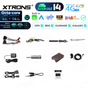 Android Autoradio Xtrons für Mercedes-Benz W211, W219 4/64 GB – Bild 15