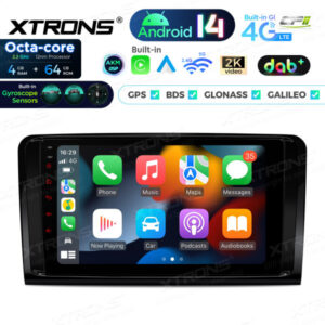 Android Autoradio Xtrons für Mercedes Benz GL-Klasse X164/ML-Klasse W164 4/64 GB – PXP94M164GDAB-04 CPII