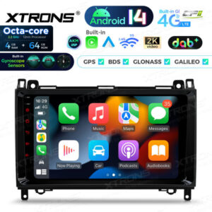 Android Autoradio Xtrons für Mercedes-Benz/VW Crafter 4/64 GB – Bild 8