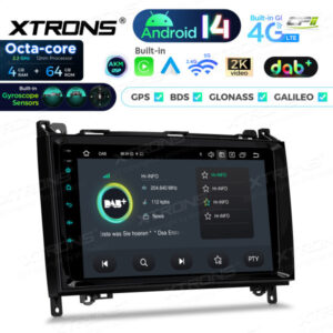 Android Autoradio Xtrons für Mercedes-Benz/VW Crafter 4/64 GB – Bild 11