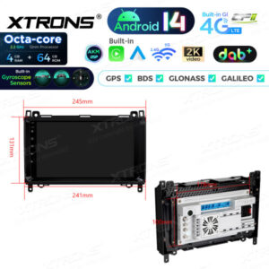 Android Autoradio Xtrons für Mercedes-Benz/VW Crafter 4/64 GB – Bild 15