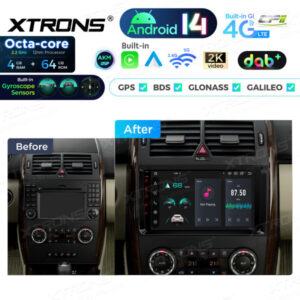 Android Autoradio Xtrons für Mercedes-Benz/VW Crafter 4/64 GB – Bild 4