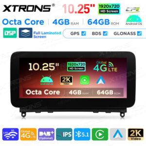 Android Autoradio Xtrons für Mercedes-Benz C-Klasse W204 4/64 GB – Bild 6